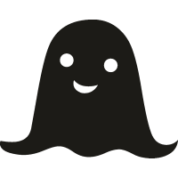 Образ привидения на Хэллоуин