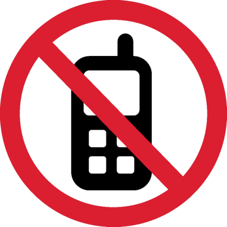 Знак Не Использовать Телефон 1