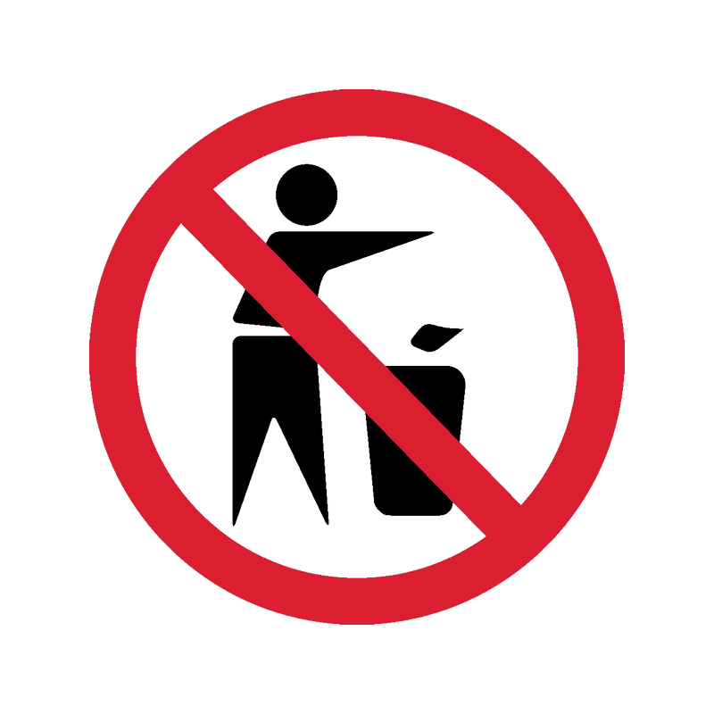 Мусорку нельзя. Знак «не мусорить». Мусорить запрещено. Мусорить запрещено табличка.