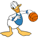 Дональд Дак баскетболист