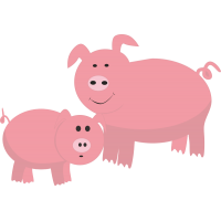 Две свиньи
