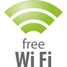 Знак Бесплатиный WiFi - Free WiFi