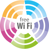 Знак Бесплатиный WiFi - Free WiFi